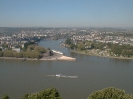 Blick auf das deutsche Eck in Koblenz